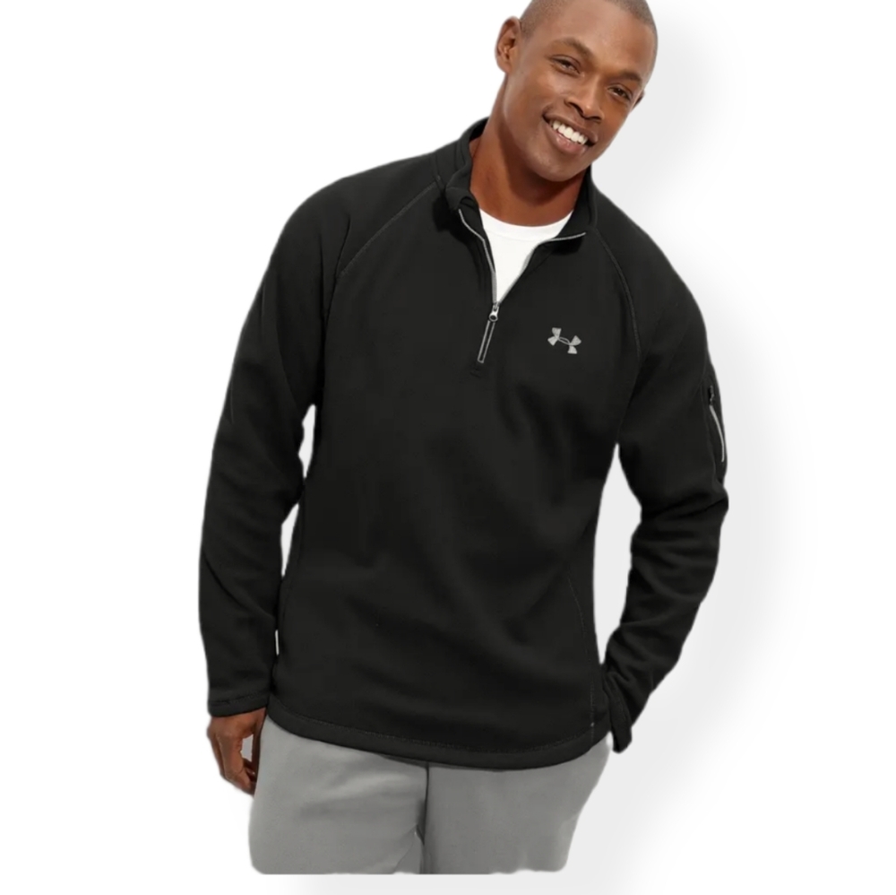 Under Armour Hundo 1.0 Coldgear Pullover Gray XXL